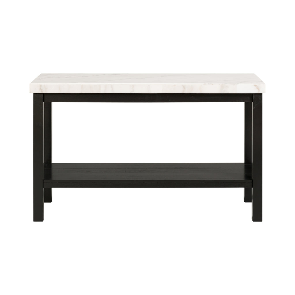 Marcello W/ White Top - Sofa Table