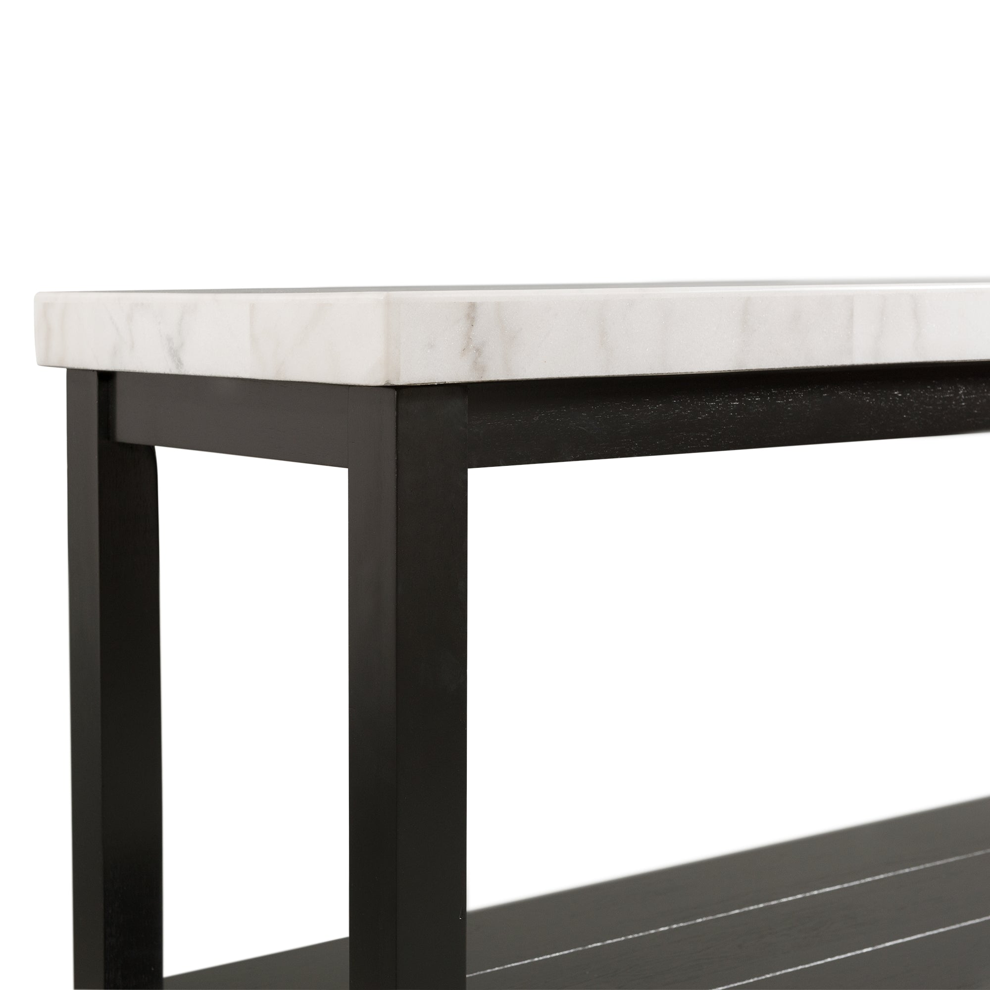 Marcello W/ White Top - Sofa Table