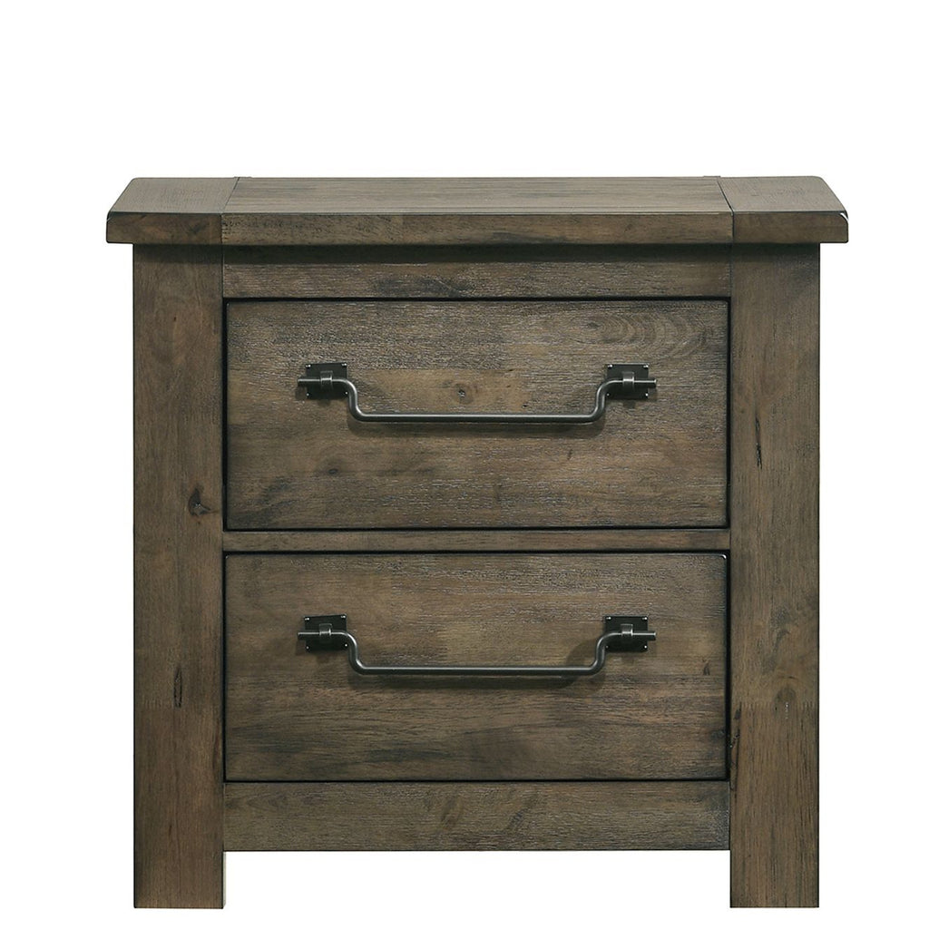 Maverick Nightstand w/Usb Grey