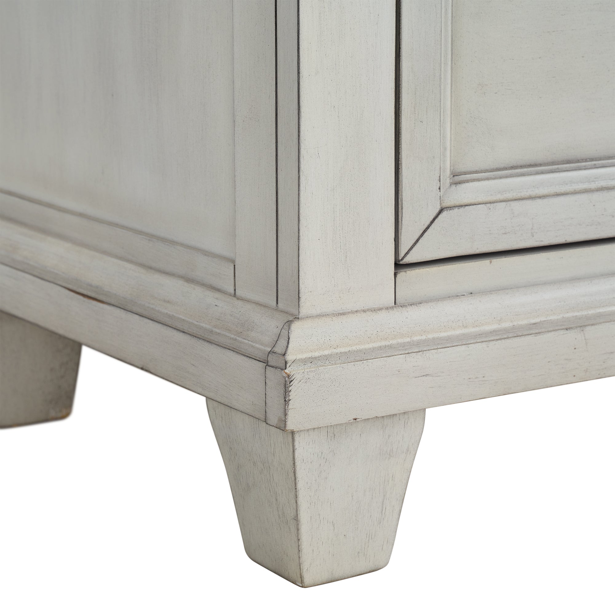 Mccoy 2-Drawer Nightstand With Usb In Antique White