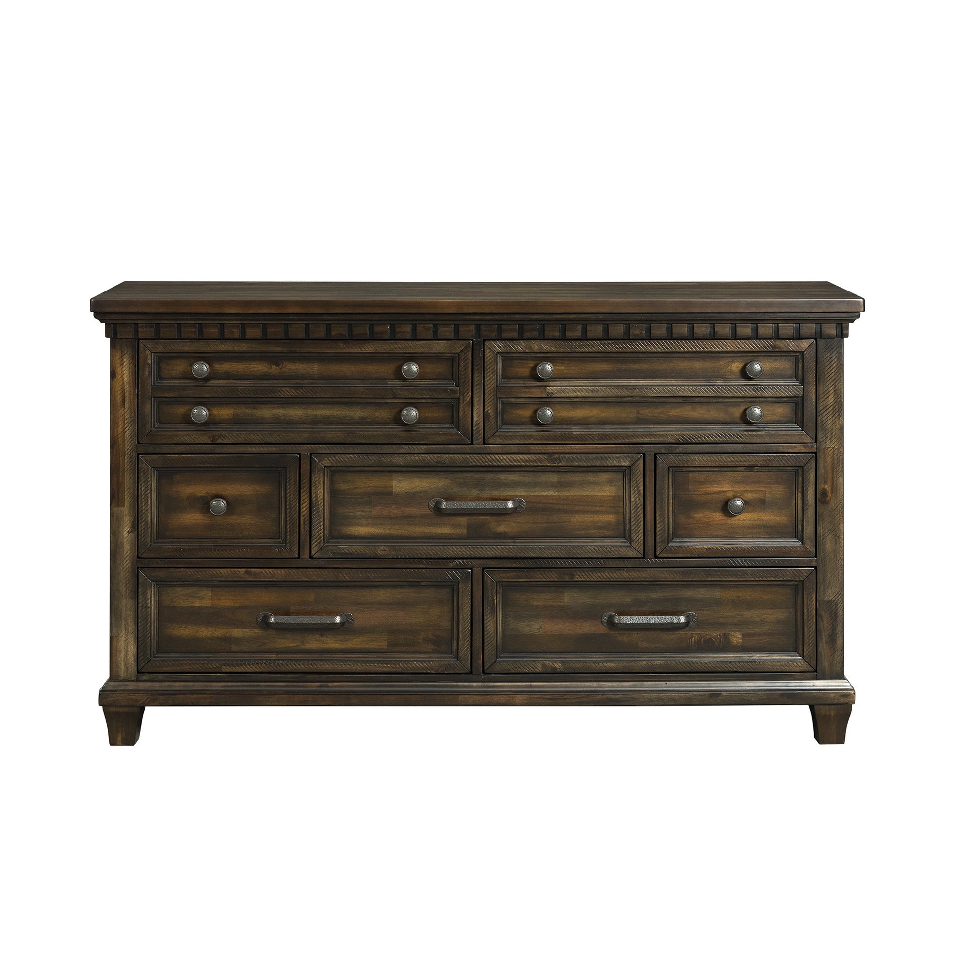 Mccoy 7-Drawer Dresser In Charcoal