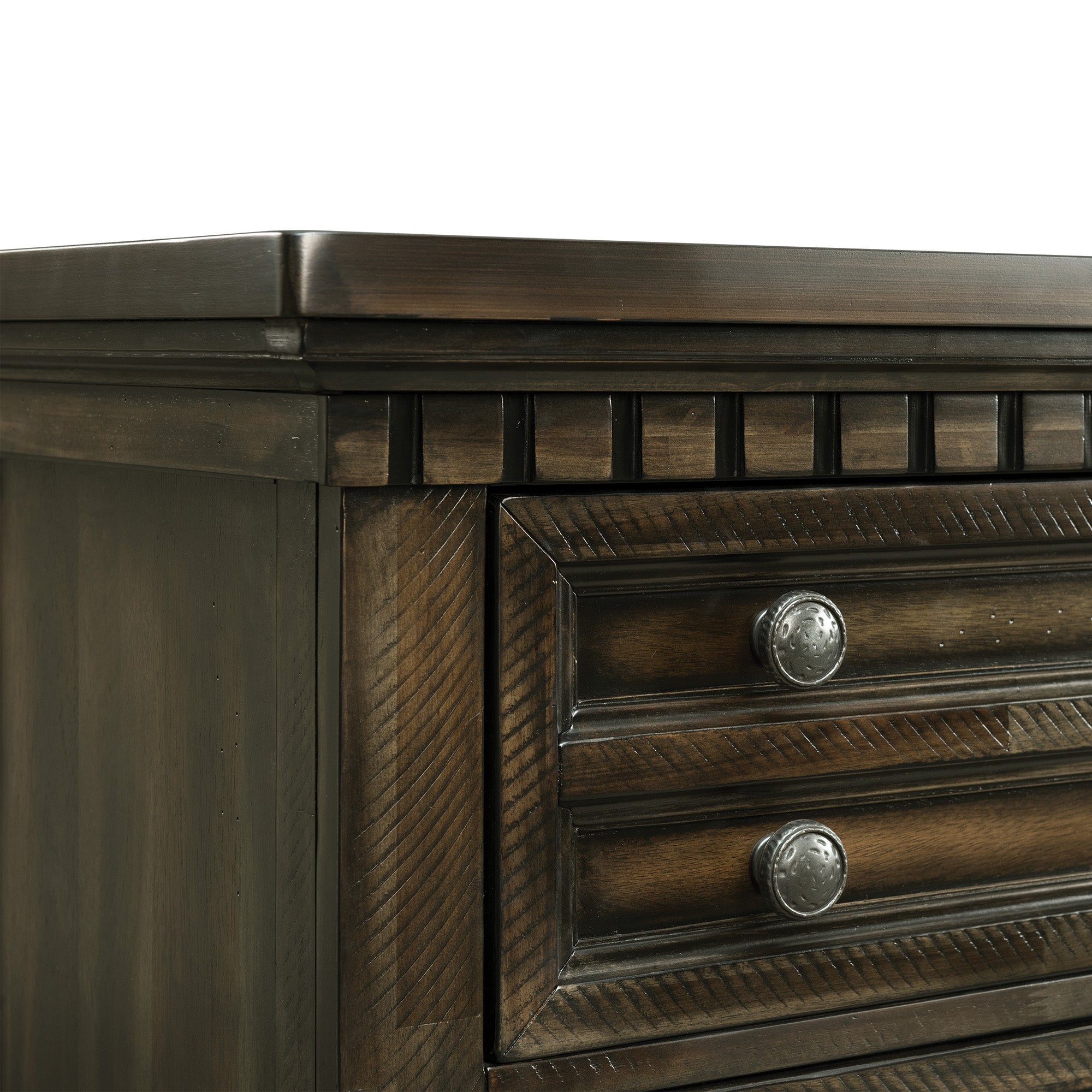 Mccoy 2-Drawer Nightstand With Usb In Charcoal