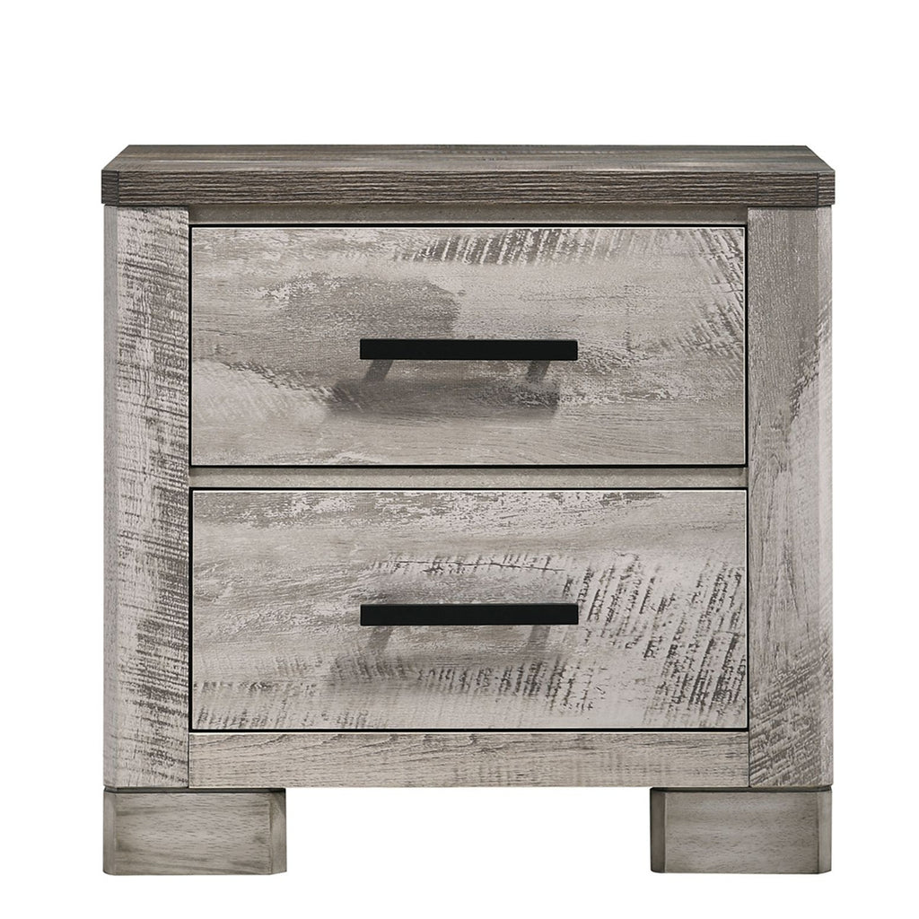 Millers Cove Nightstand Two-Tone Grey