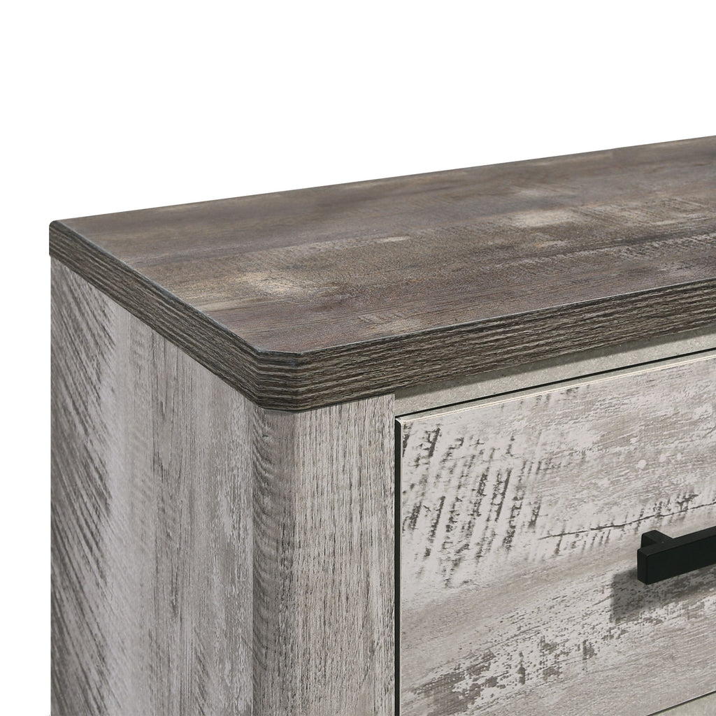 Millers Cove Nightstand Two-Tone Grey