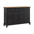 Montrose Dresser In Espresso & Brown