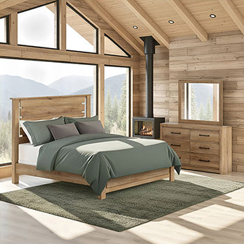 Brozmont King Panel Bed - image 1