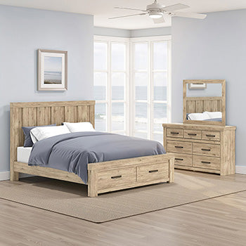 Oliandon Dresser in Light Brown