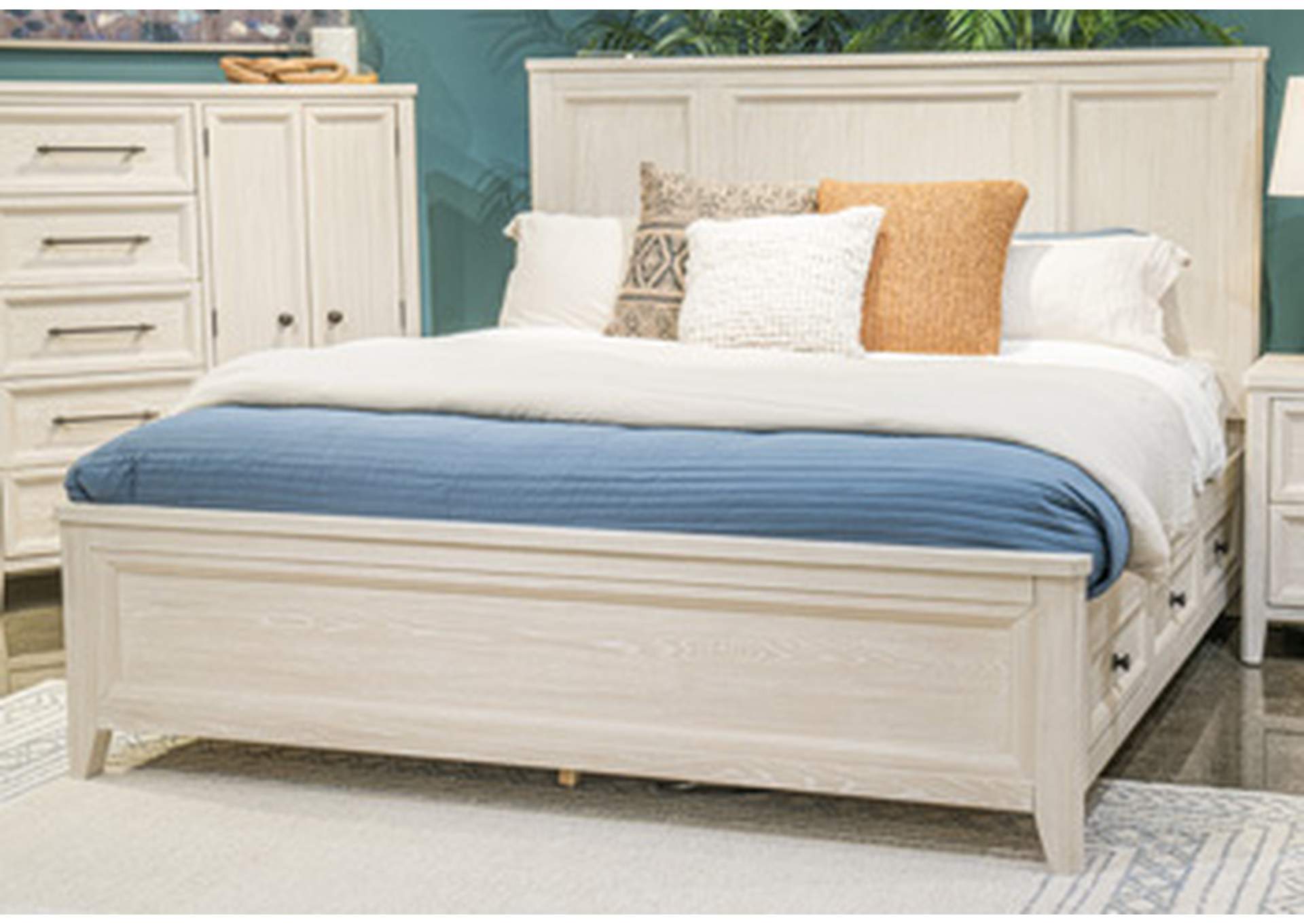 Darbonton Queen Panel Storage Bed