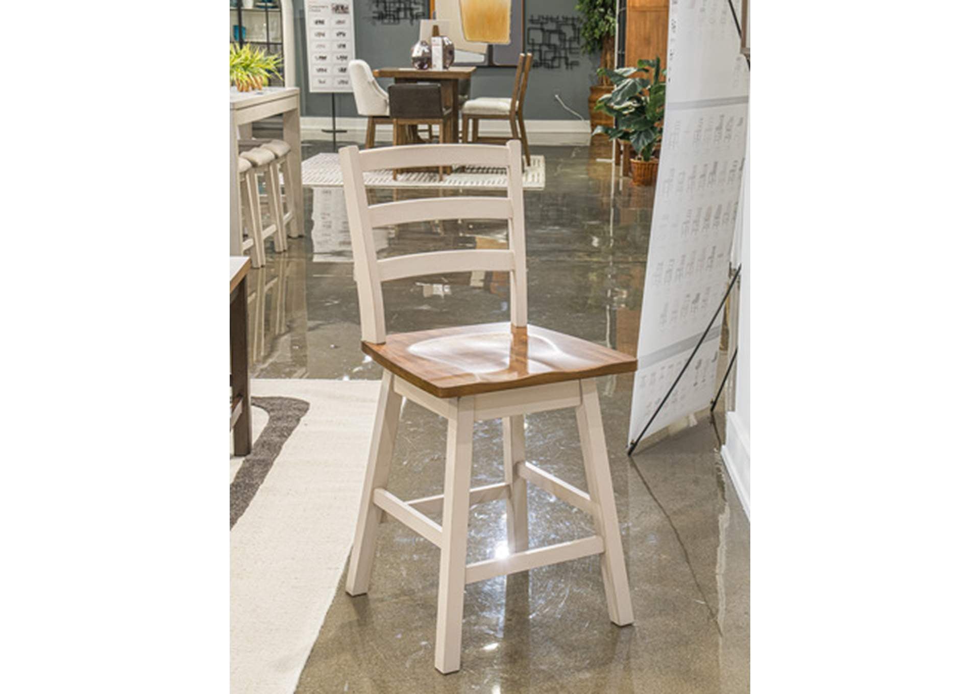 Brinfern Counter Height Swivel Stool