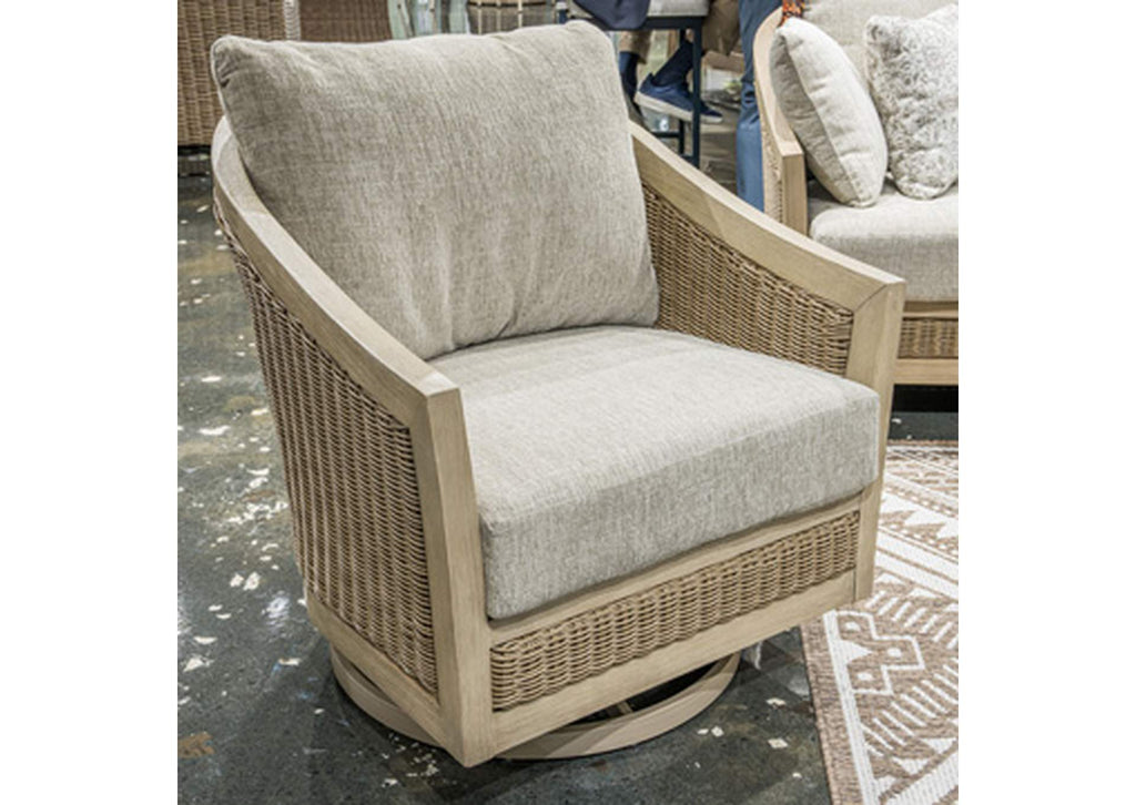 Thunder Trails Outdoor Swivel Lounge Chair