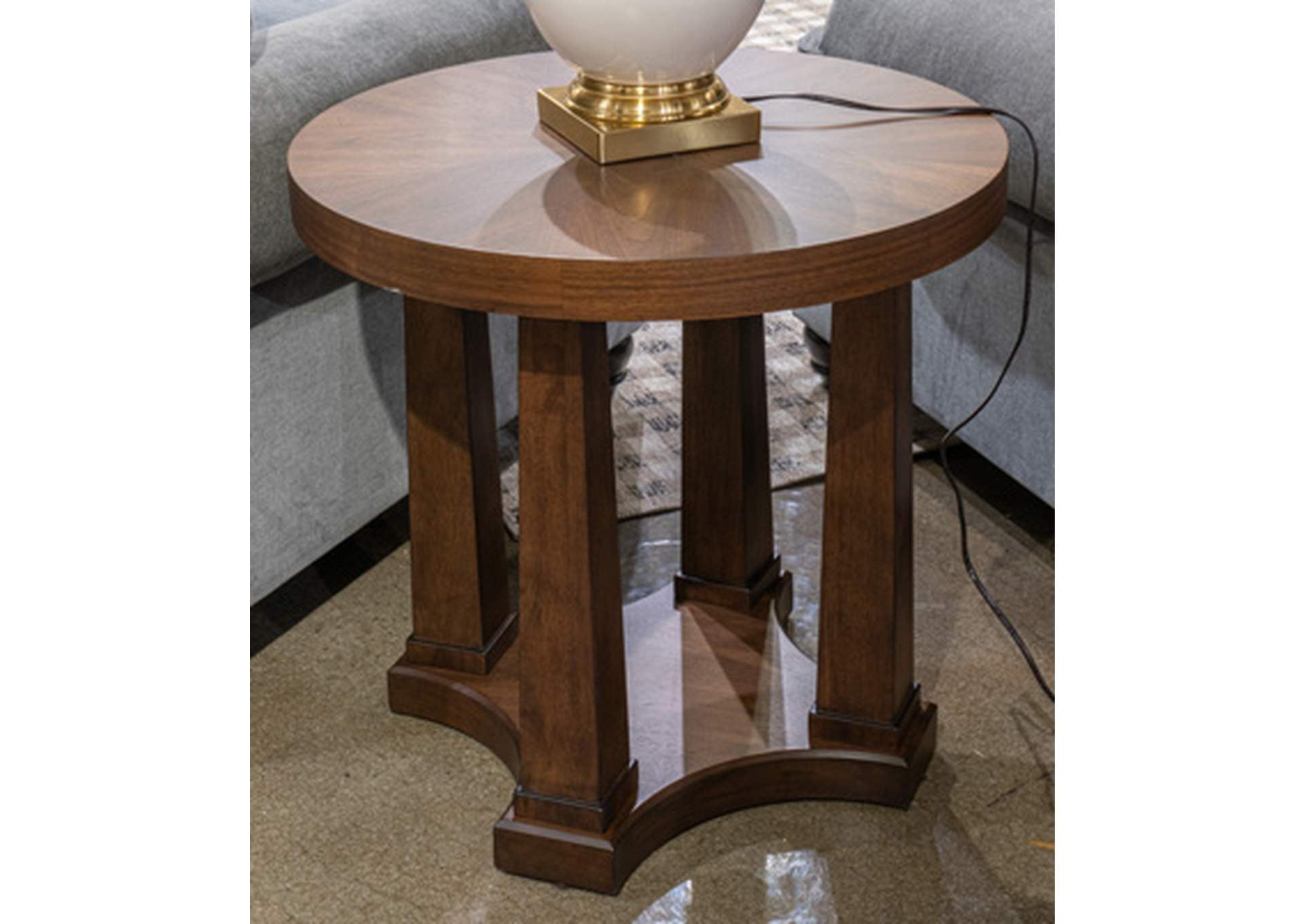 Rustic Plains End Table