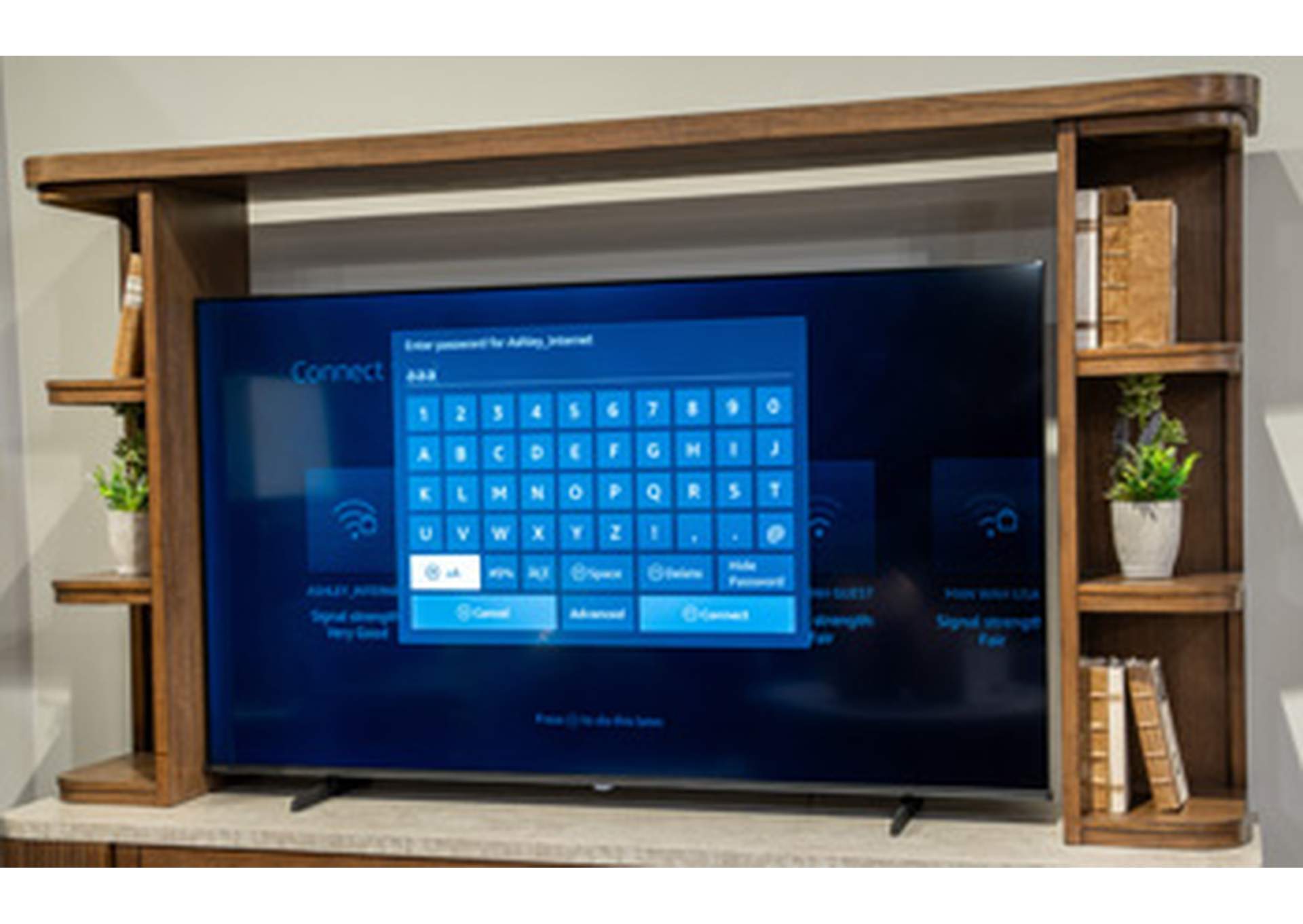Hadonna 80" TV Stand with Hutch