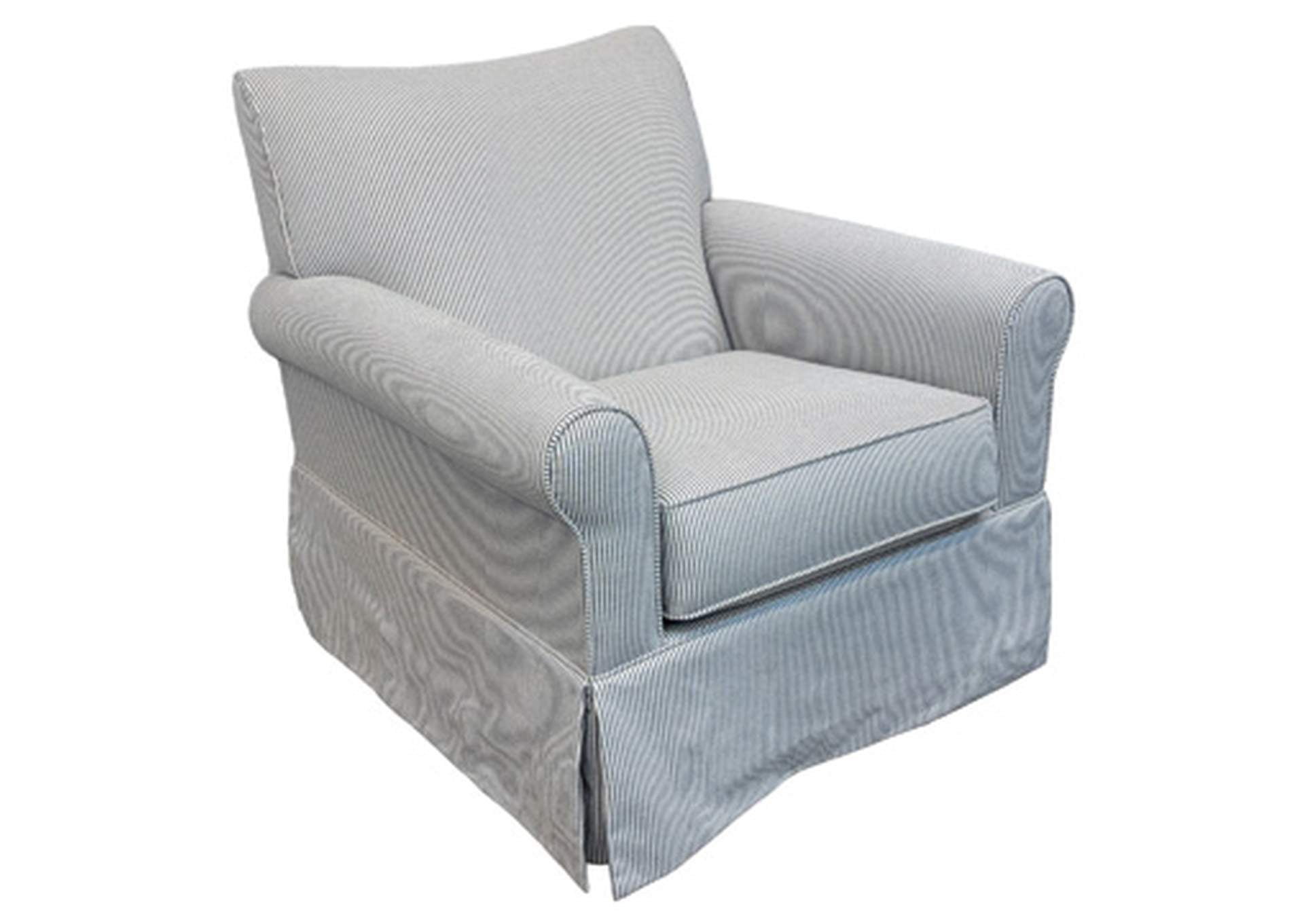 Searcy Swivel Glider Accent Chair