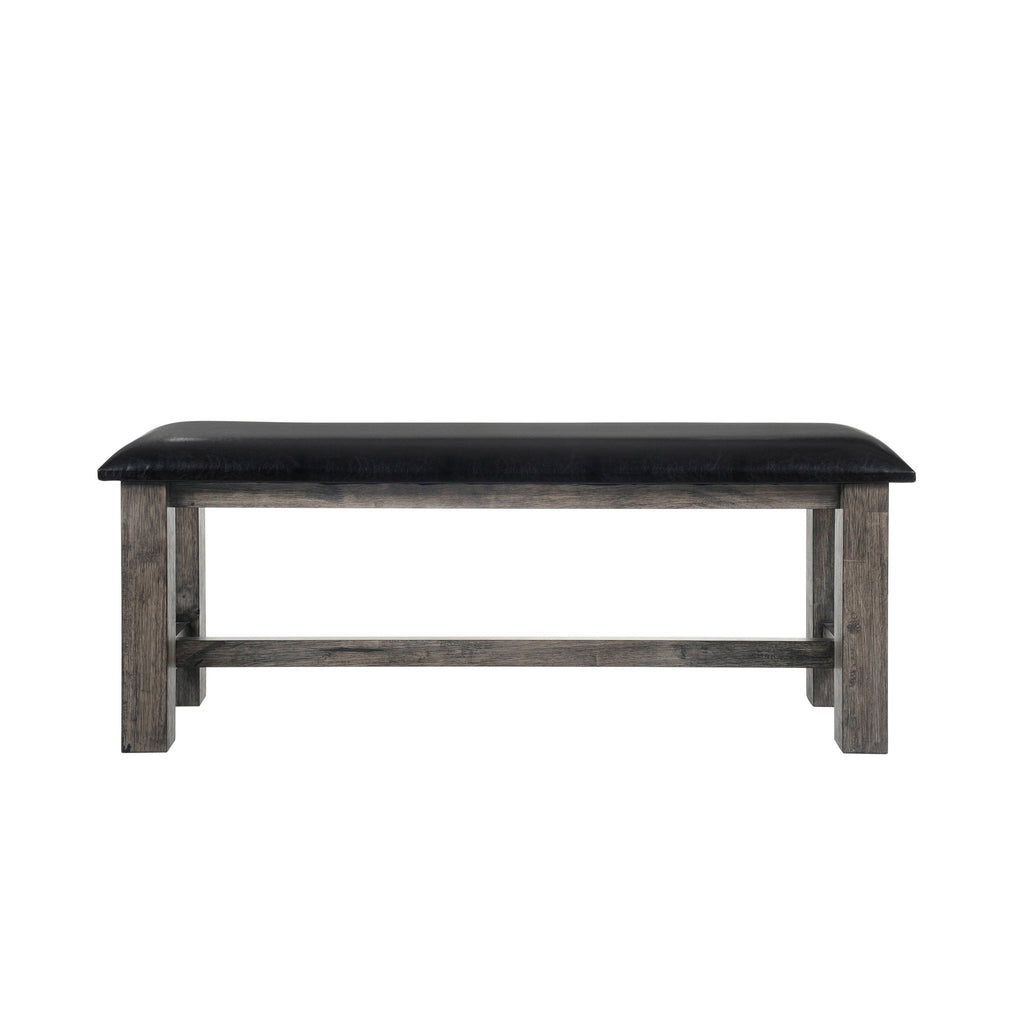 Nathan Bench w/PU Padded Seat