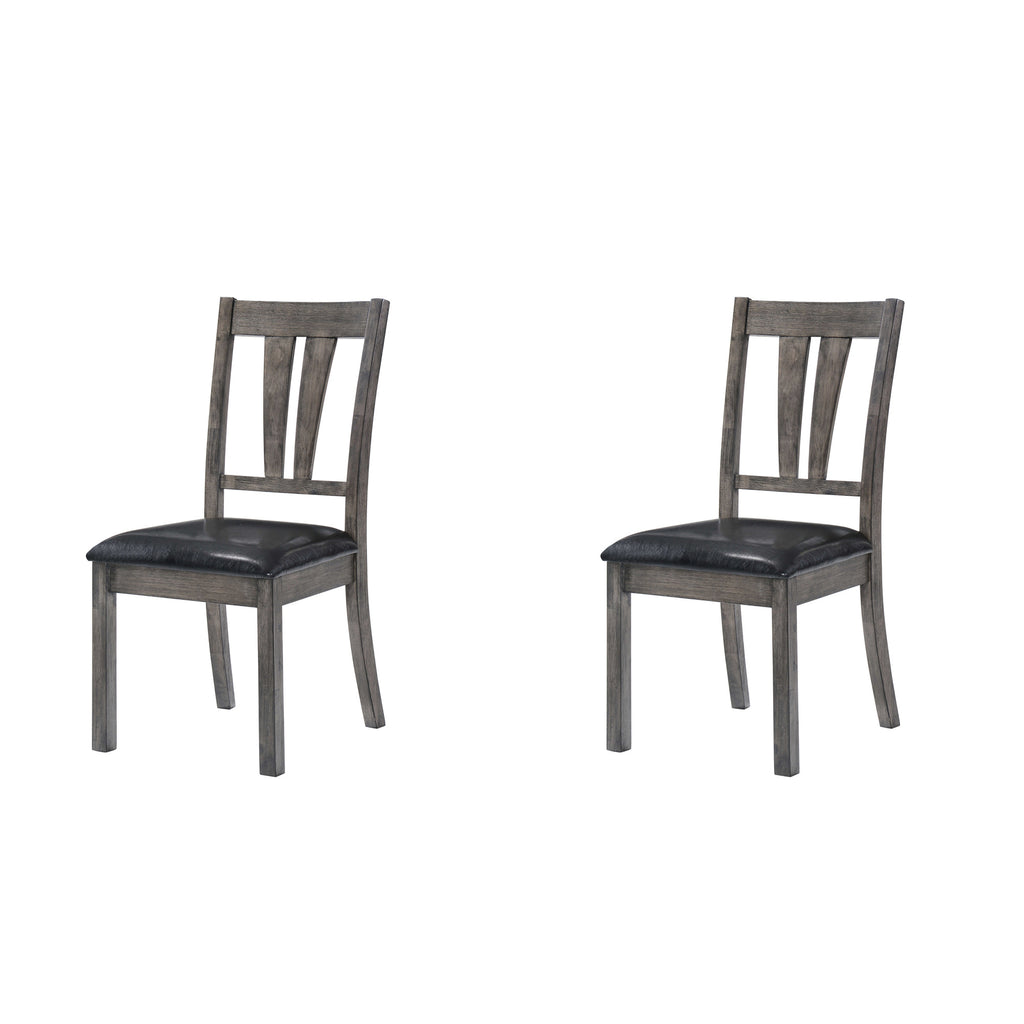 Nathan Fan Back Chair w/PU Seat (2 Per Pack)