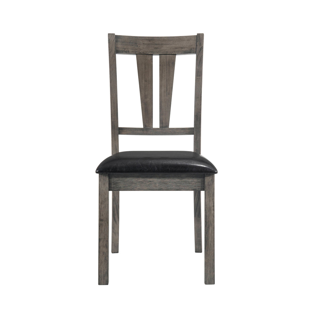 Nathan Fan Back Chair w/PU Seat (2 Per Pack)