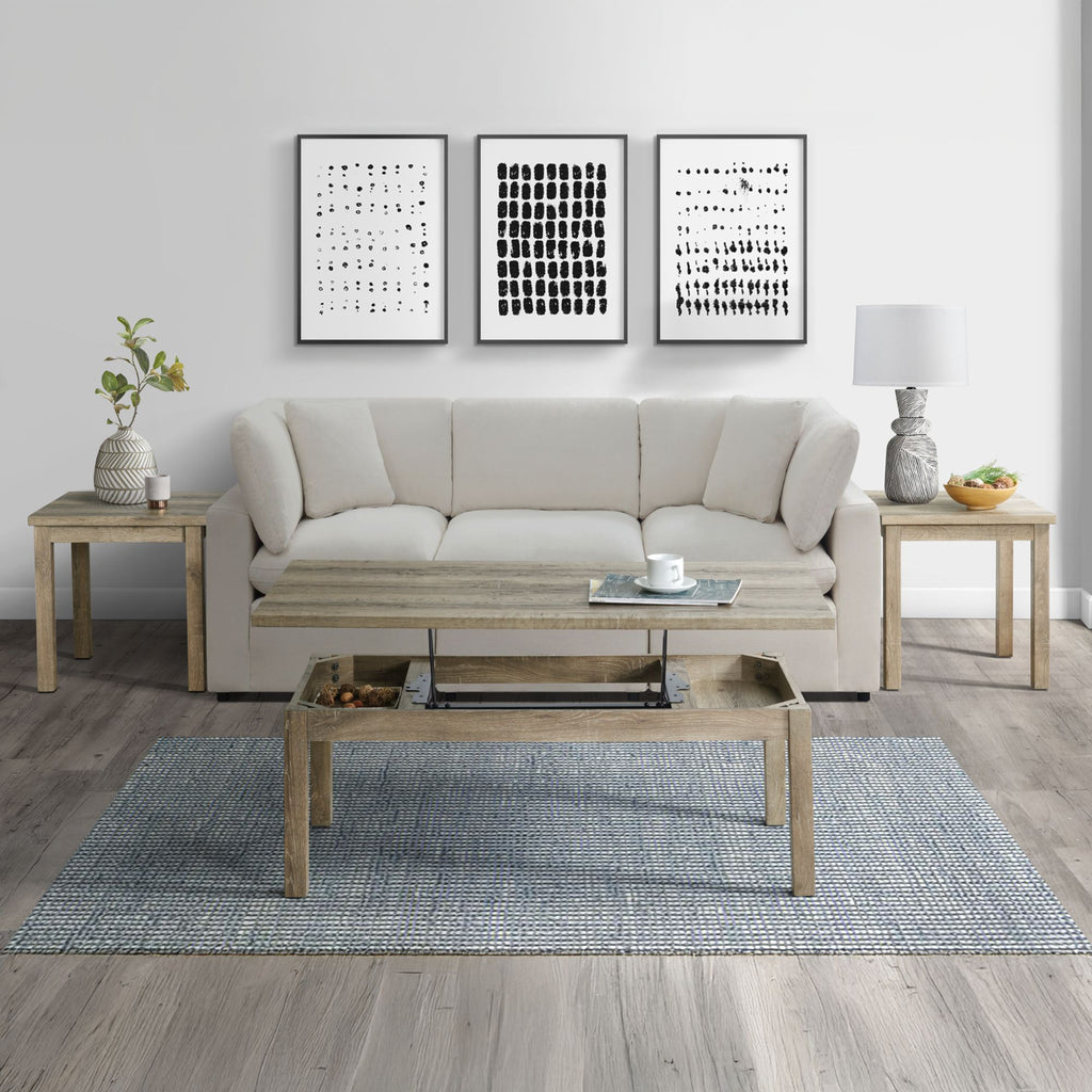 Oak Lawn Three Pack Occasional Set (Lift Top Coffee Table)