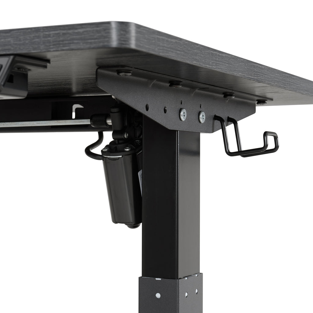Oakland Adjustable Desk In Black - 3A Packing