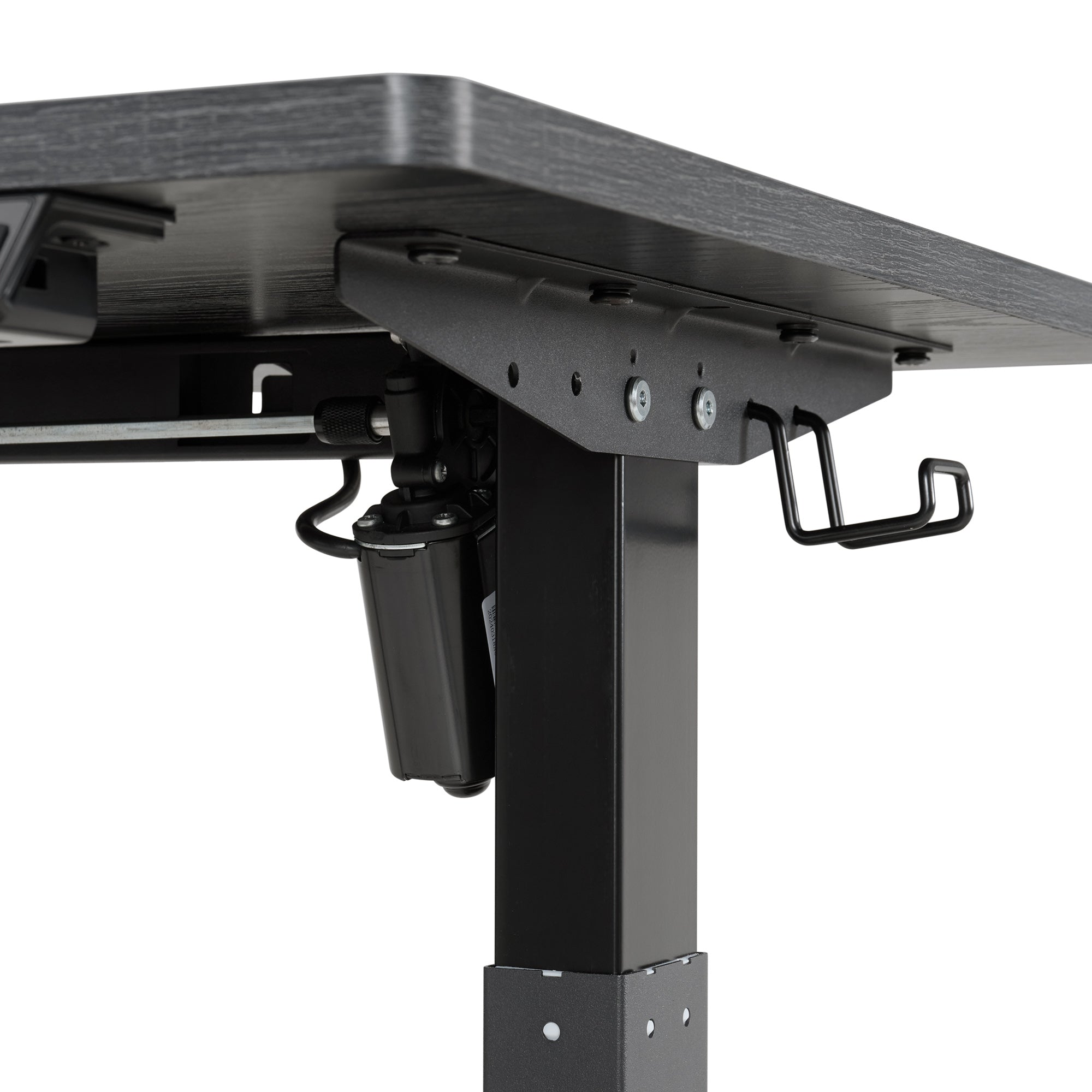 Oakland Adjustable Desk In Black - 3A Packing