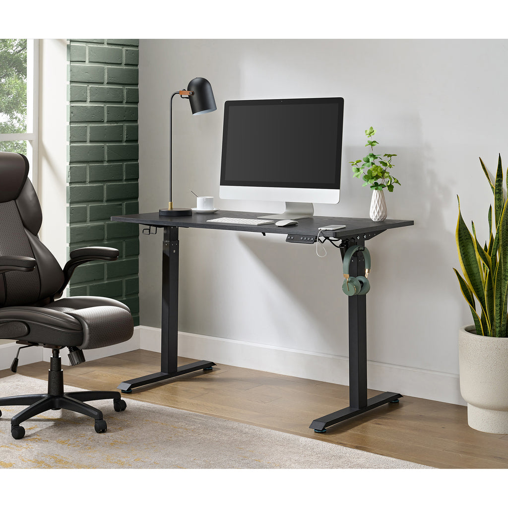 Oakland Adjustable Desk In Black - 3A Packing