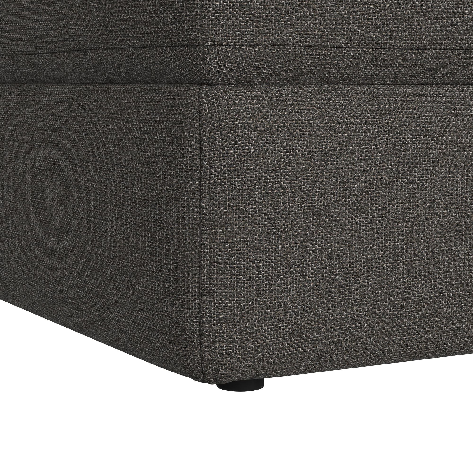 Options One Storage Ottoman In Palmer Plus Ash