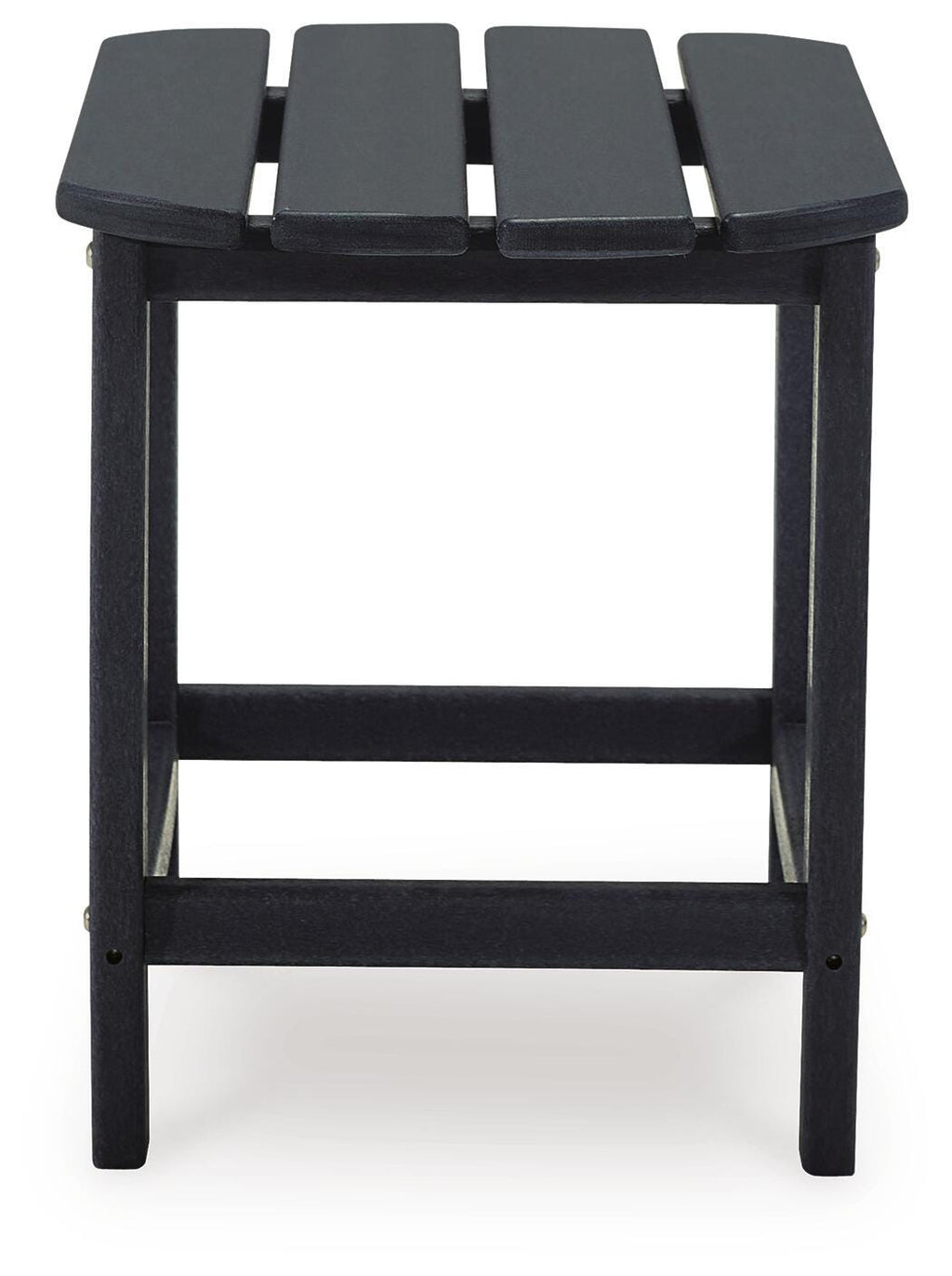 Sundown Treasure End Table in Black, front view