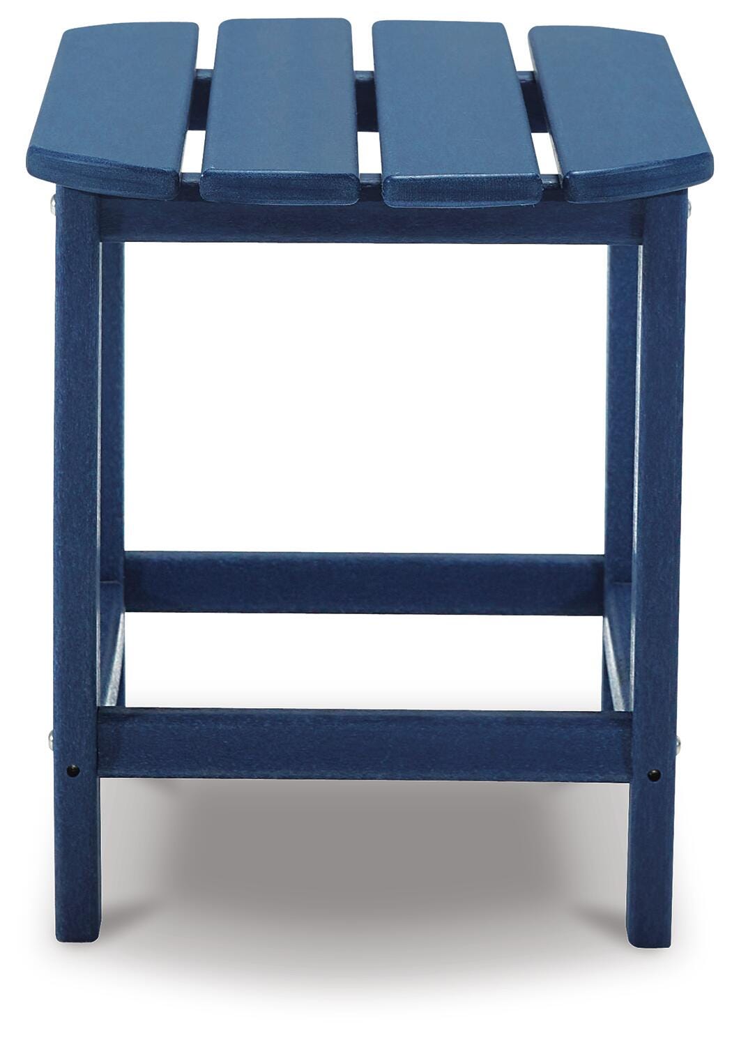 Sundown Treasure End Table in Blue, front view