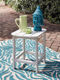 Sundown Treasure End Table in White