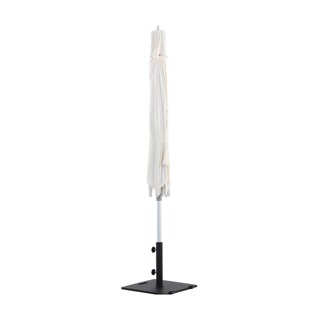 Spring Palms 10' Commercial Umbrella in White, alternate view