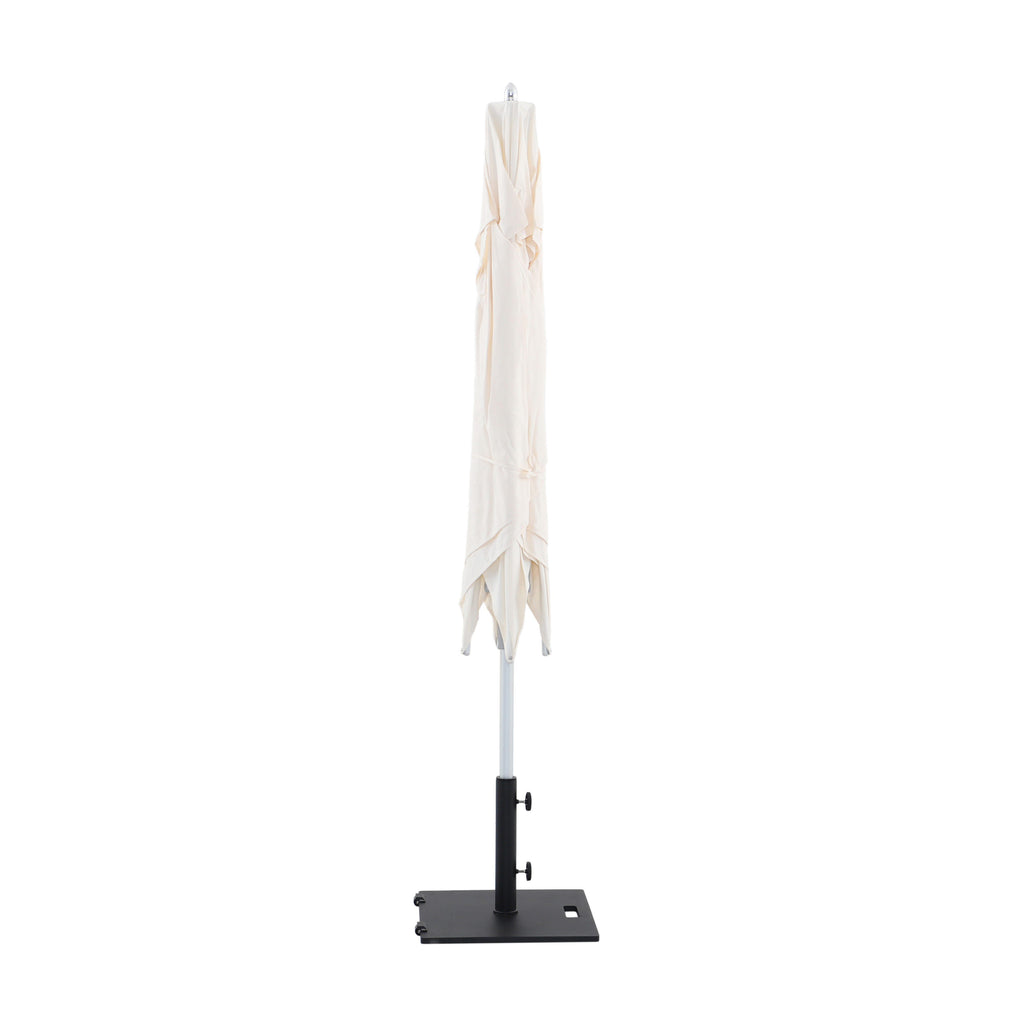Spring Palms 7' Commercial Umbrella in White, alternate view