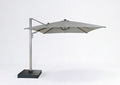 Spring Palms 10'x13' LED Offset Umbrella in Dark Tan, open view