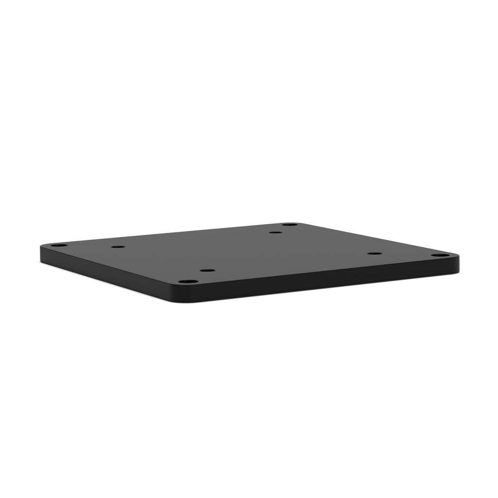 Spring Palms Umbrella Surface Deck Plate in Black, alternate view