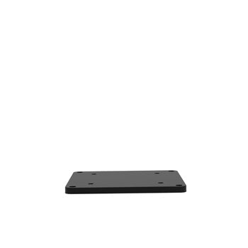 Spring Palms Umbrella Surface Deck Plate in Black