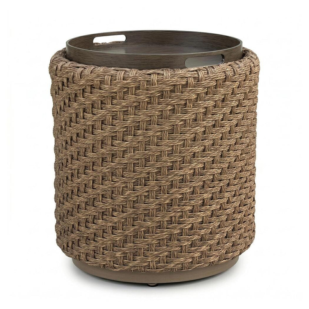 Alabaster Outdoor End Table alternate view