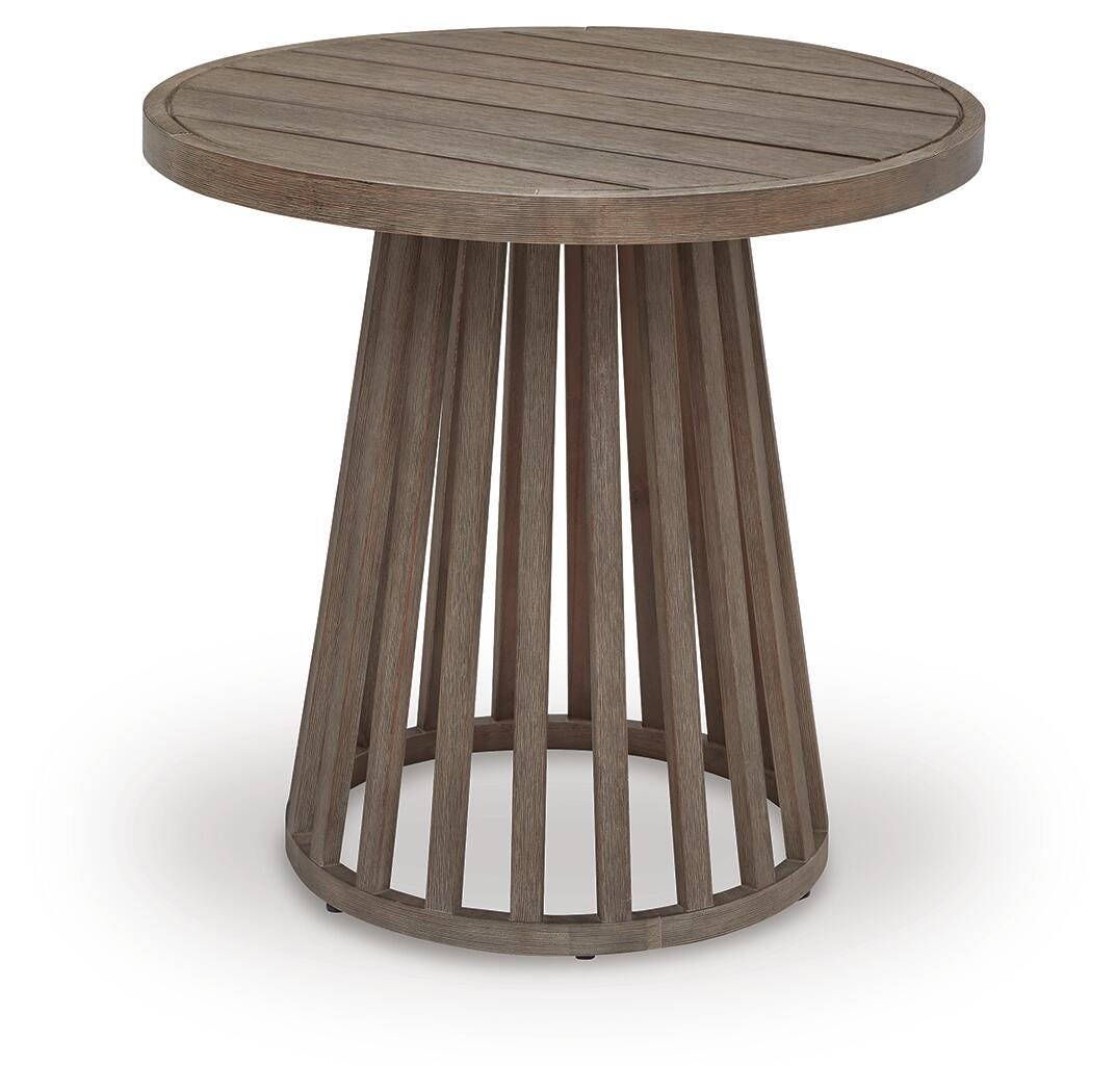 Joy Lagoon Outdoor Chairs with Cushions/Table (Set of 3) in Beige, alternate view 5