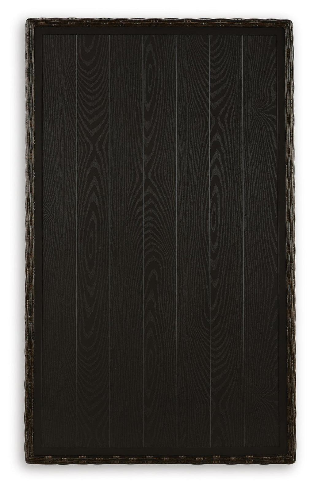 Brook Ranch Outdoor Multi-use Table in Brown, top view