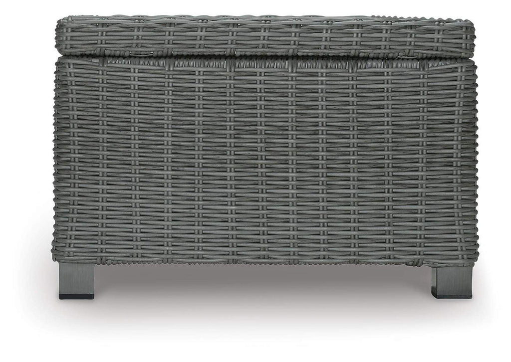 Elite Park Outdoor Coffee Table with 2 End Tables side view