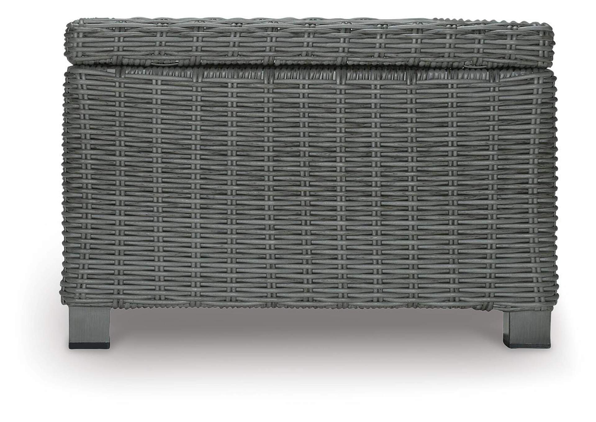 Elite Park Outdoor Coffee Table with 2 End Tables side view