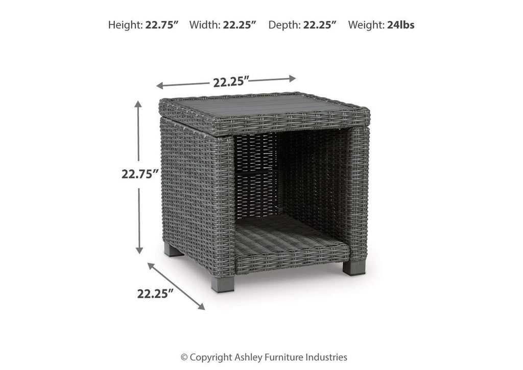 Elite Park Outdoor Coffee Table with 2 End Tables dimensions