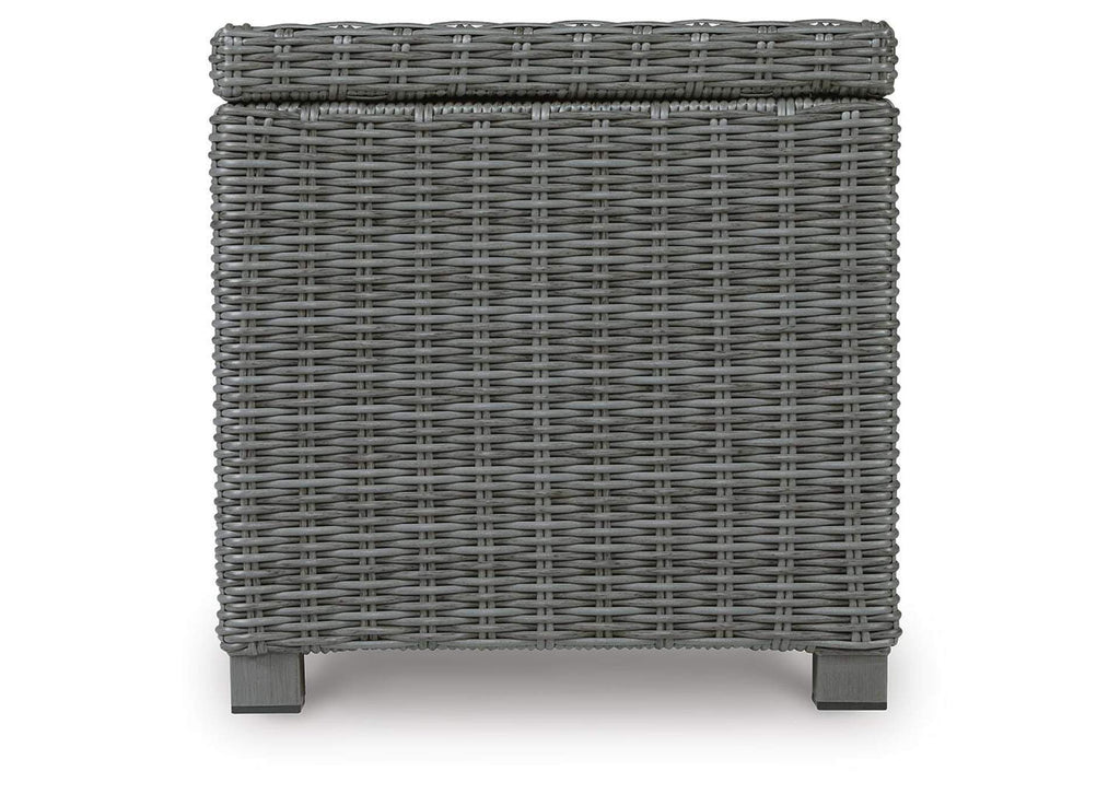 Elite Park Outdoor Coffee Table with 2 End Tables side view