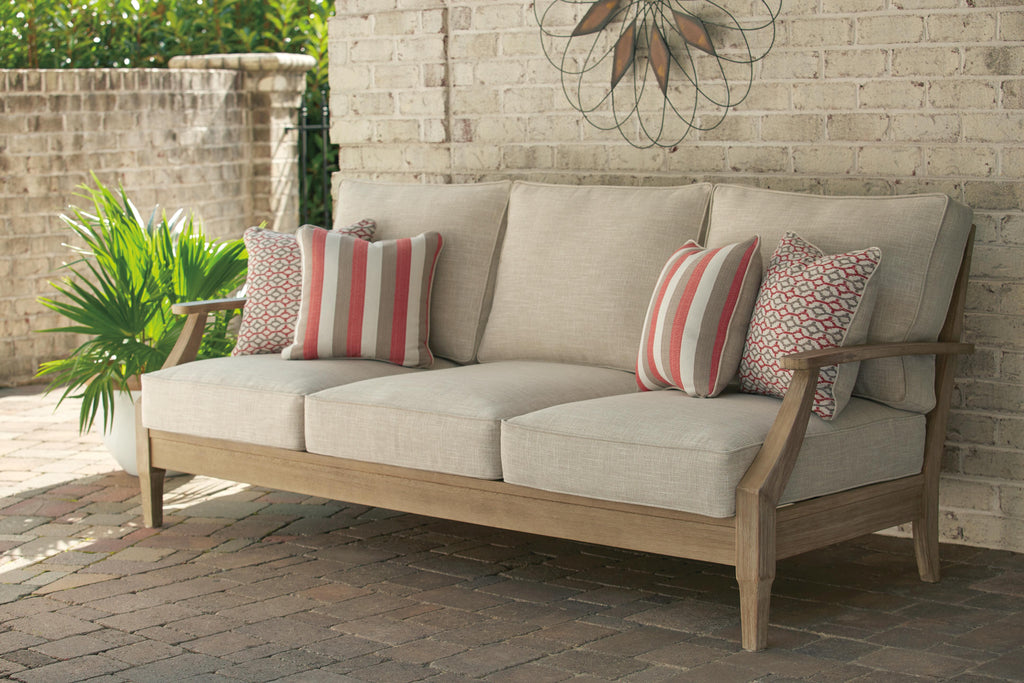 Clare View Sofa with Cushion in Beige, alternate view 3