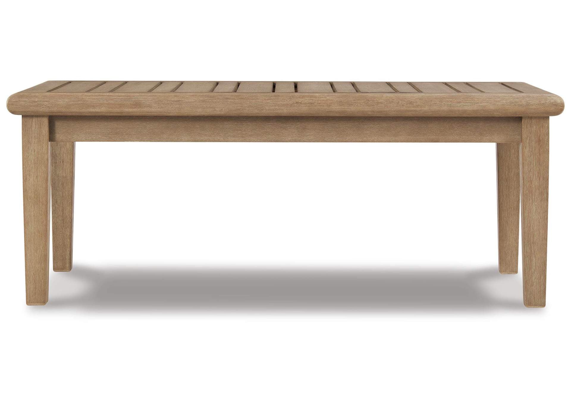 Gerianne Outdoor Coffee Table with 2 End Tables front view