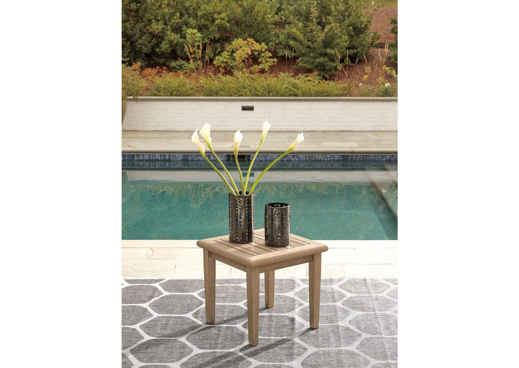 Gerianne Outdoor Coffee Table with 2 End Tables