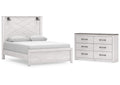 Gerridan Queen Panel Bed and Dresser