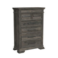 Park Ridge 6-Drawer Chest In Charcoal