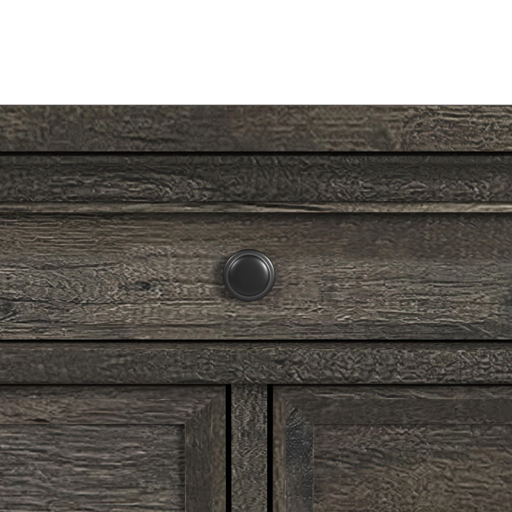 Park Ridge 3-Drawer Nightstand In Charcoal