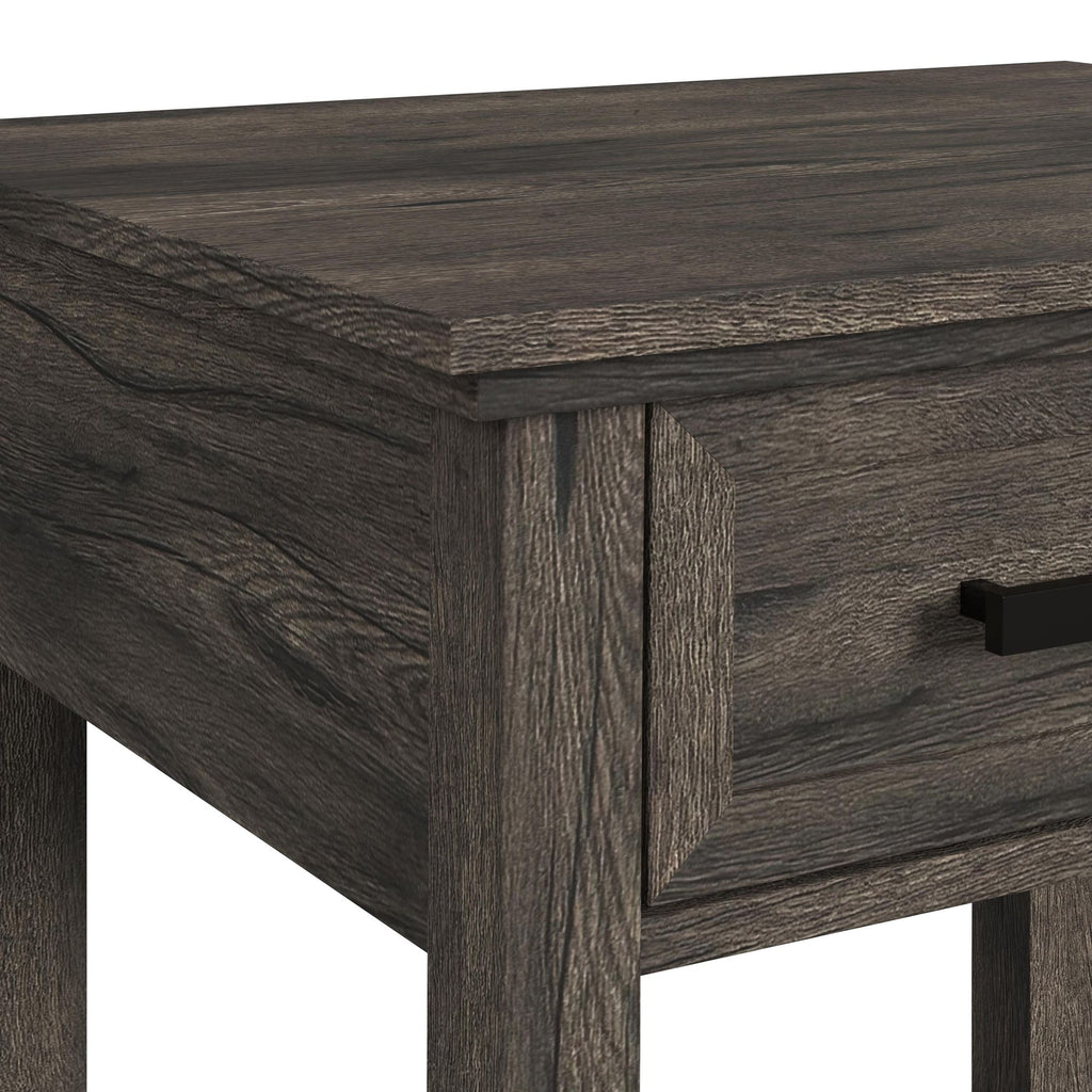Park Ridge End Table In Charcoal