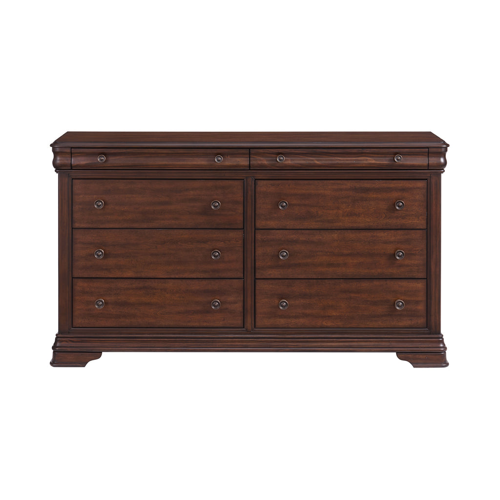 Phillipe 8-Drawer Dresser In Cherry