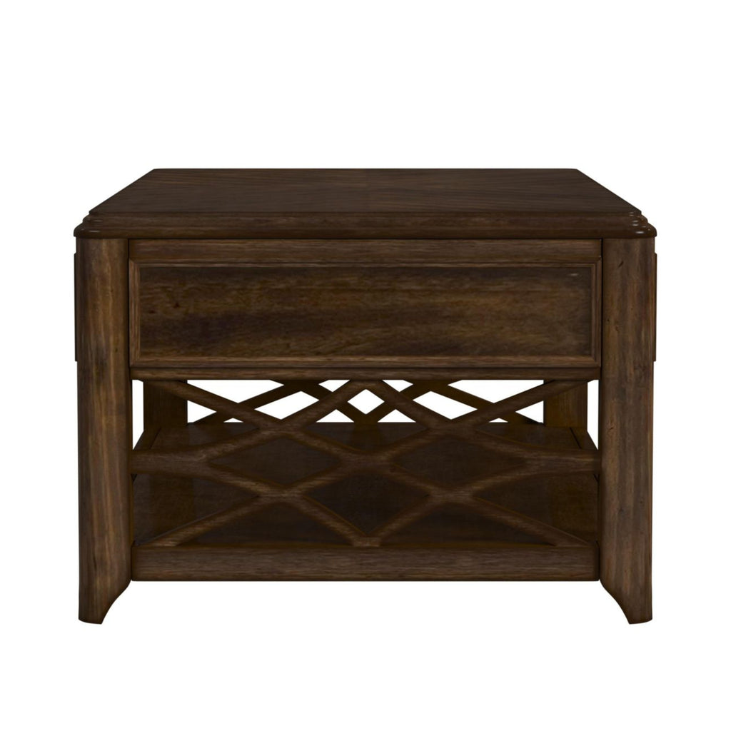 Phillipe Lift-Top Coffee Table In Cherry