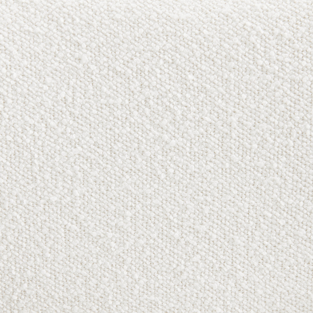 Portland Arm Chair With Snow White Fabric In Black (2 Per Carton)